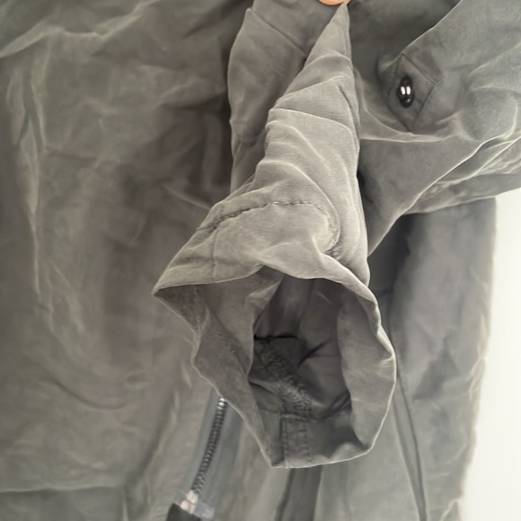 H&M Green Woven Hooded Jacket - Picture 5 of 6